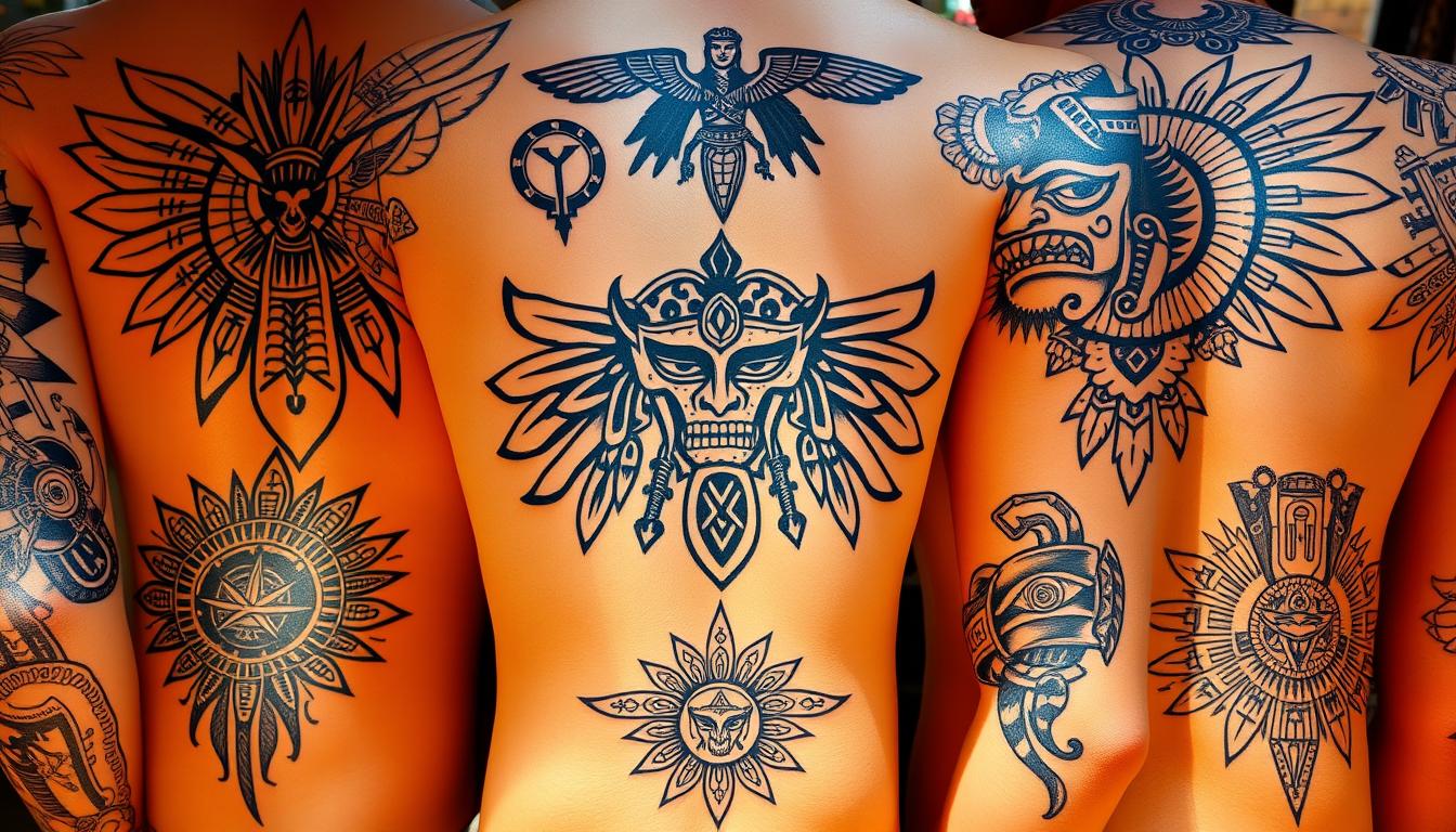 aztec tattoos