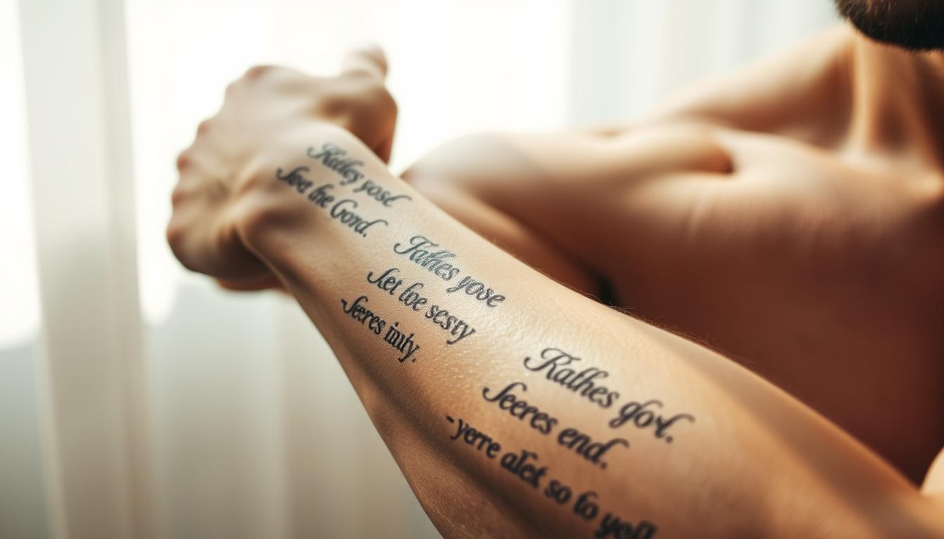 bible verse tattoos for men