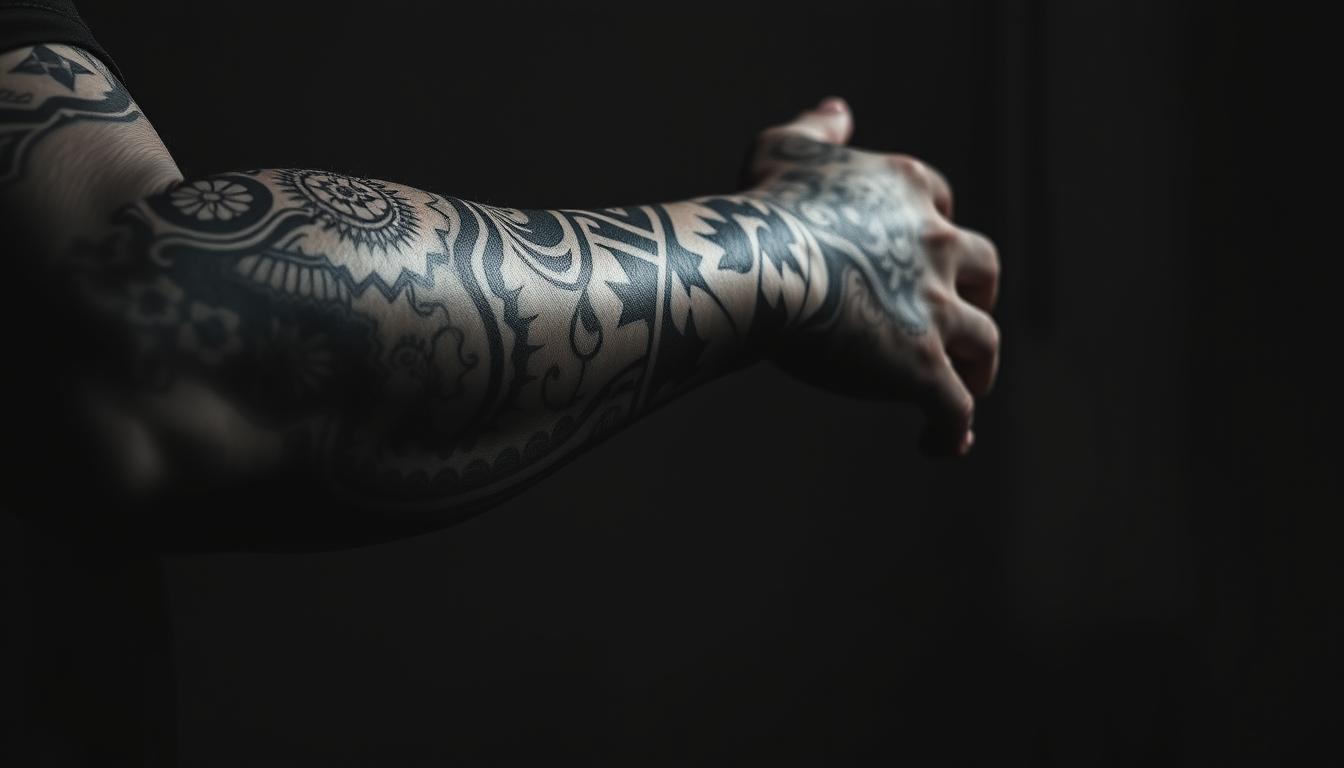 black tattoos