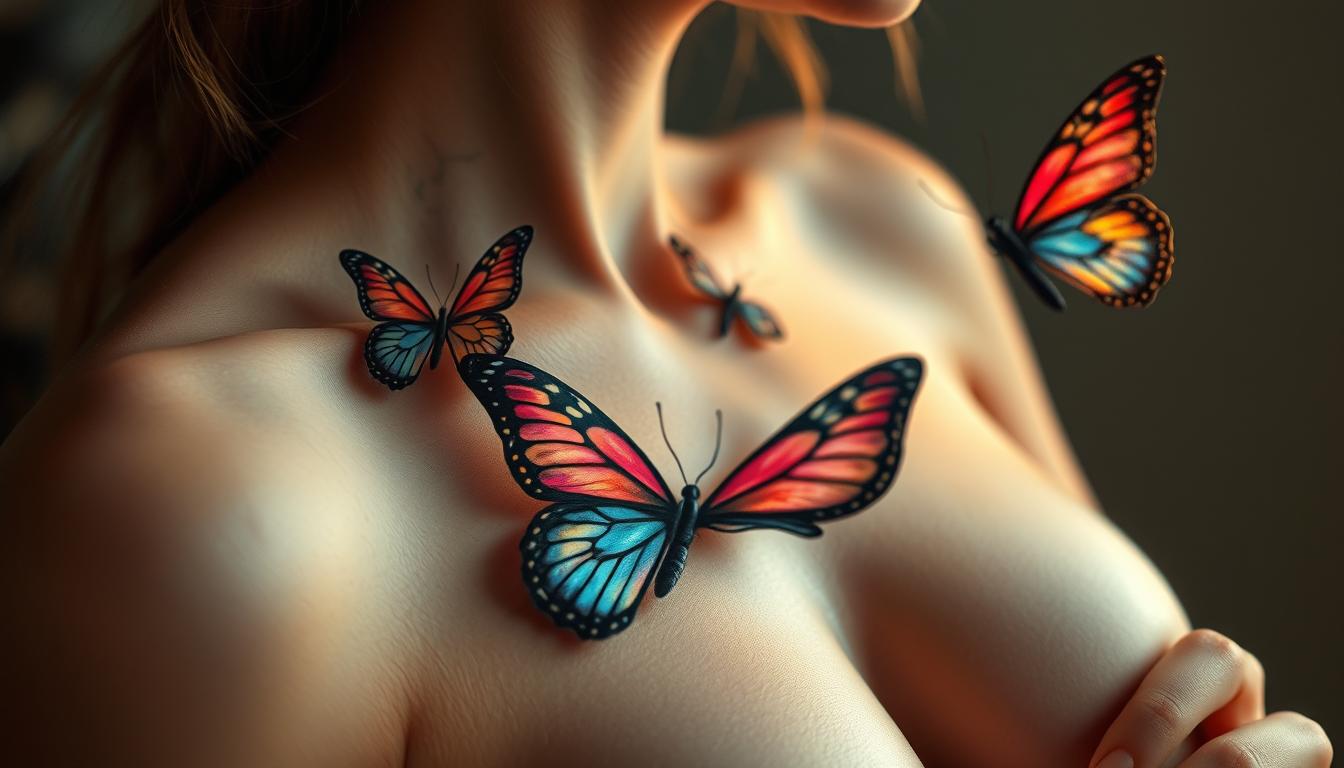 butterfly tattoos for women