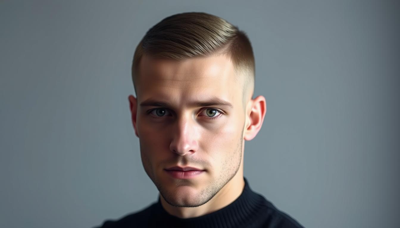 Get the Perfect Crew Cut: No Fade Look