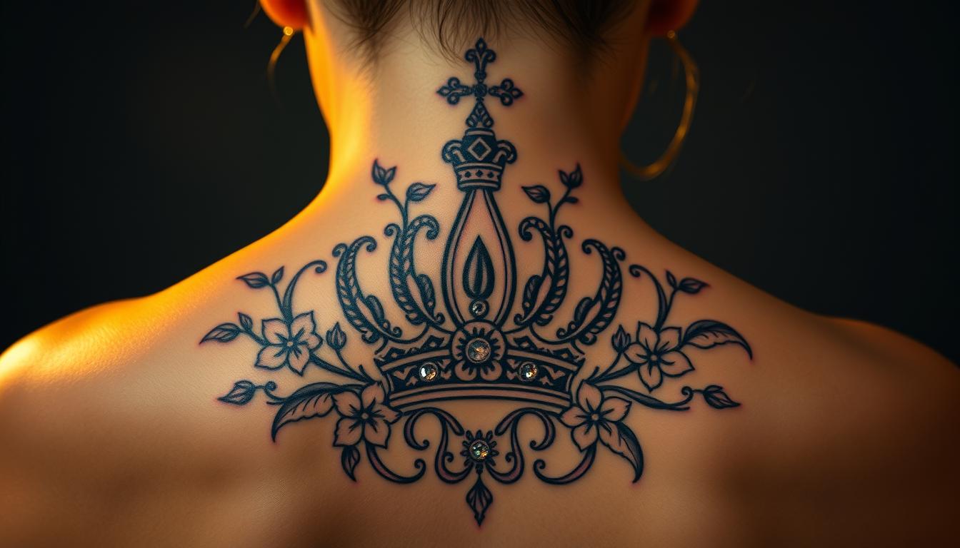 crown tattoos