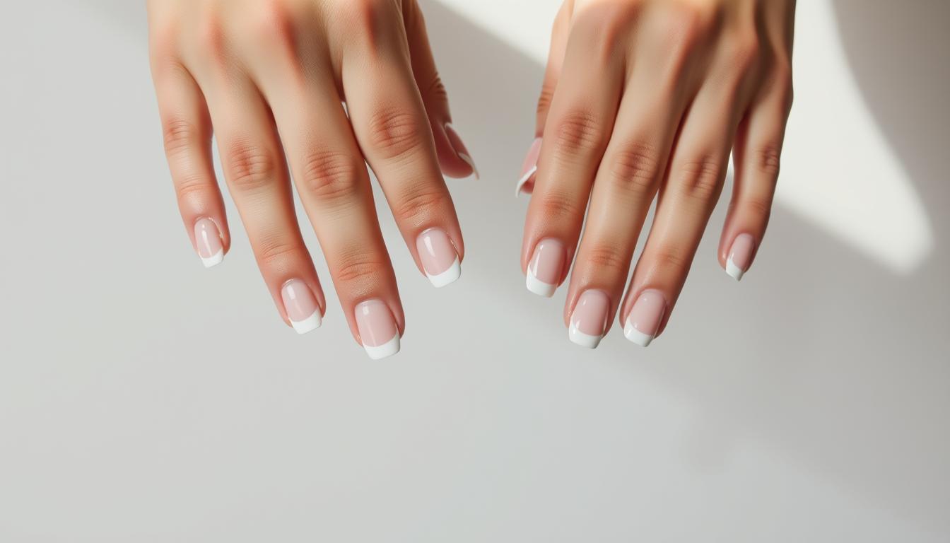 Achieve the Perfect Extra Short French Tip Nails