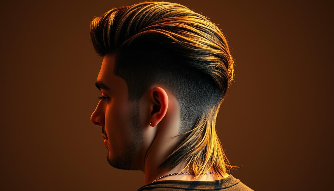 Fade Mullet: The Retro Cut Making a Modern Splash