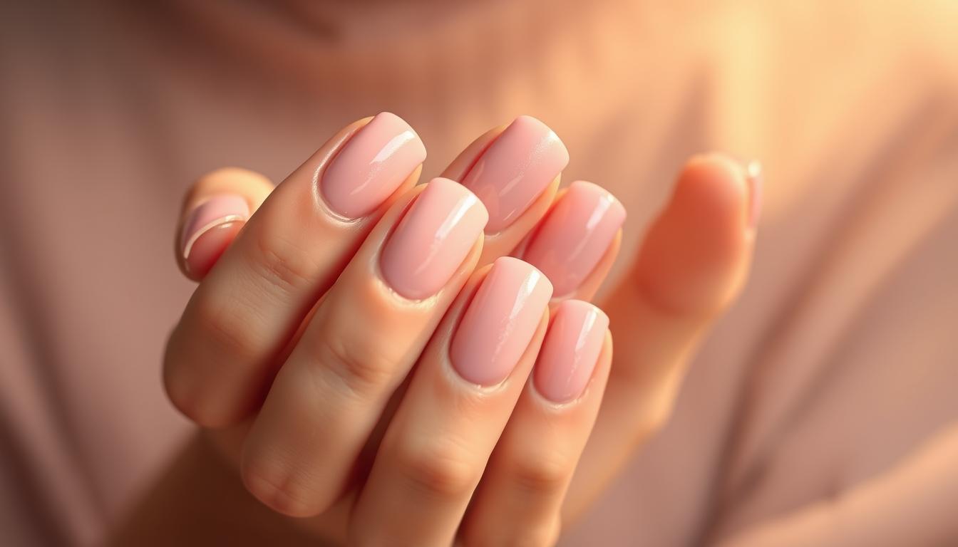Achieve Stunning Pearl Pink Nails