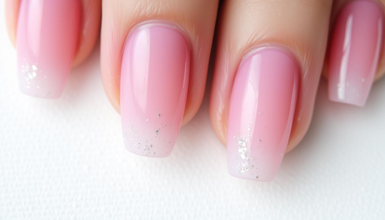 Your Guide to Stunning Pink Ombre Nails with Glitter