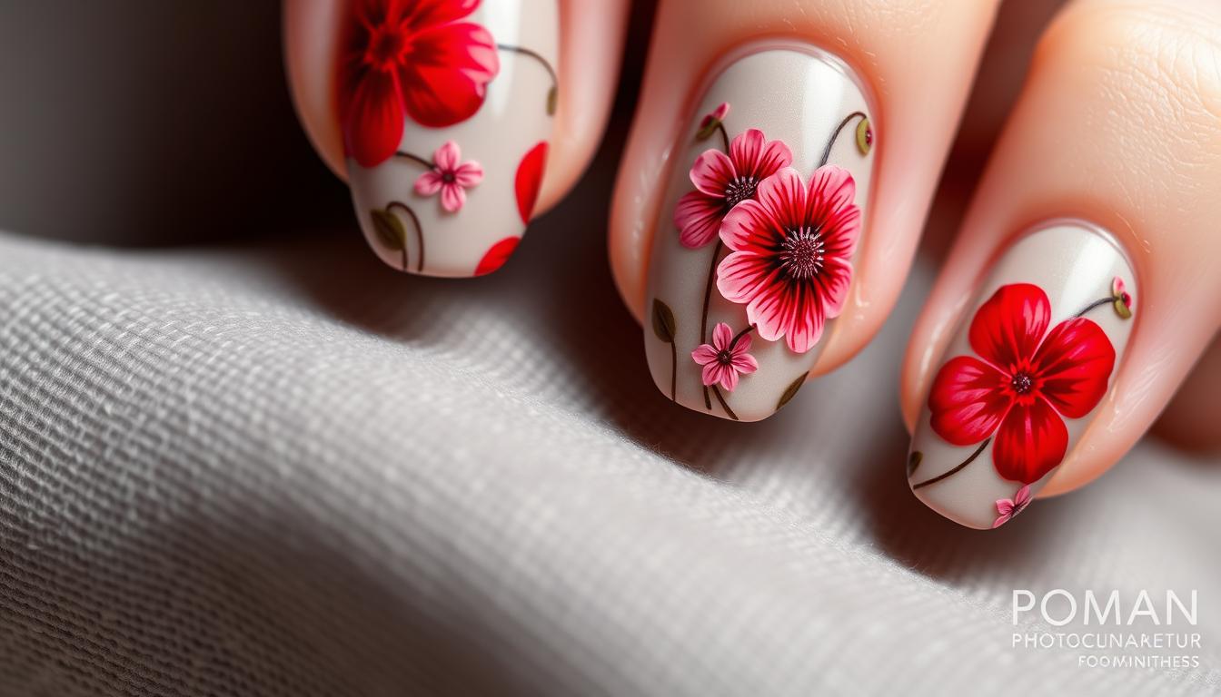 poppy nails