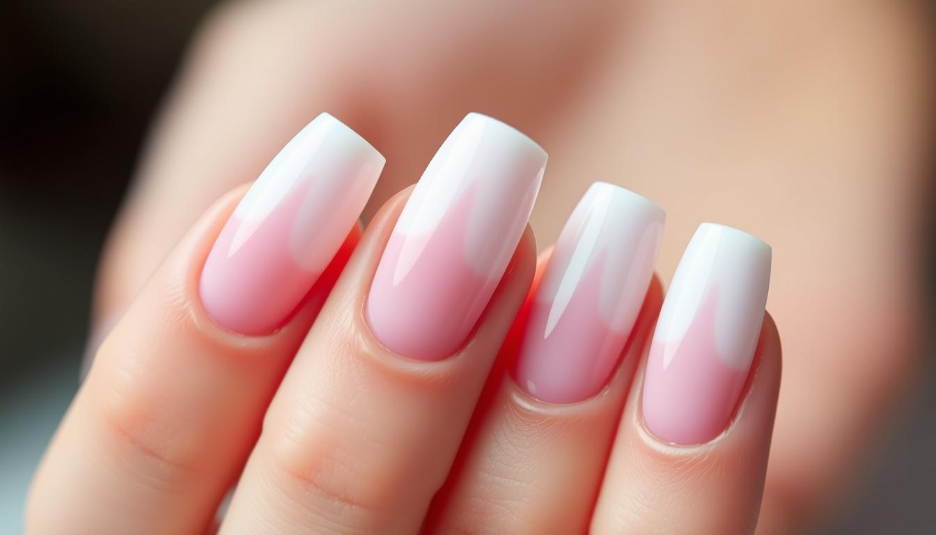 Achieve Stunning SNS Pink and White Nails
