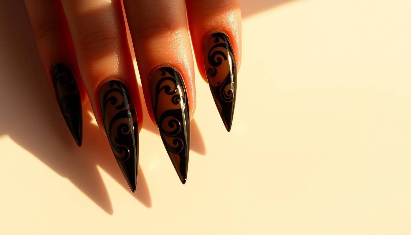 stiletto nail ideas