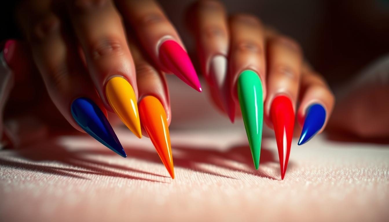 stiletto nails