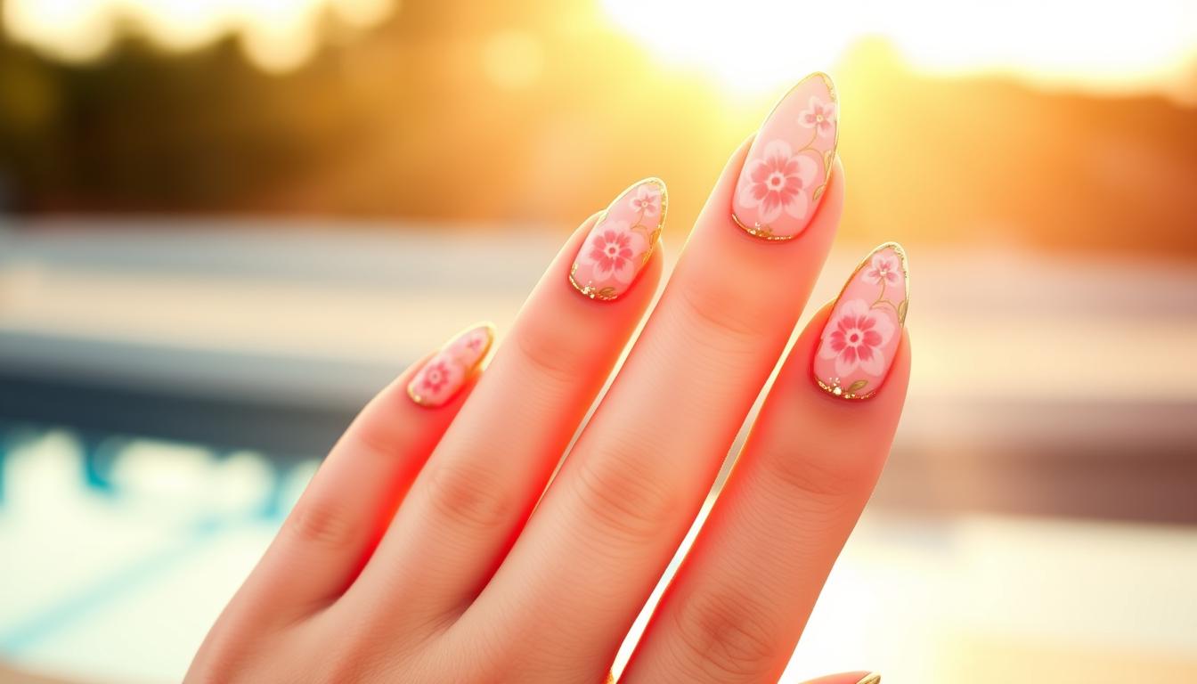 summer stiletto nail designs