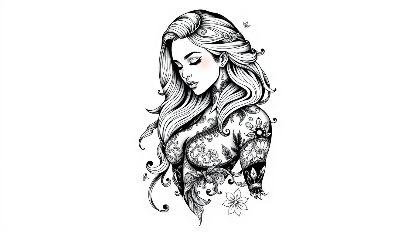 Naked Girl Tattoos 15 Stunning Ideas For Tattoo Enthusiasts Naked Girl Tattoos 15 Stunning Ideas For Tattoo Enthusiasts