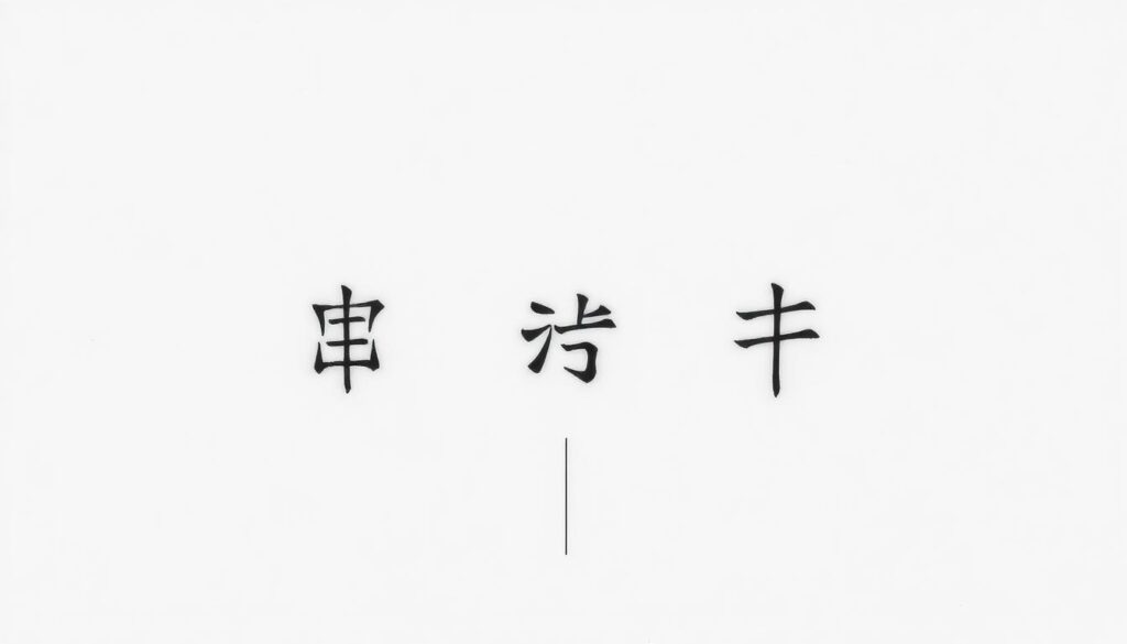 Generate an image of a minimalist anime tattoo design