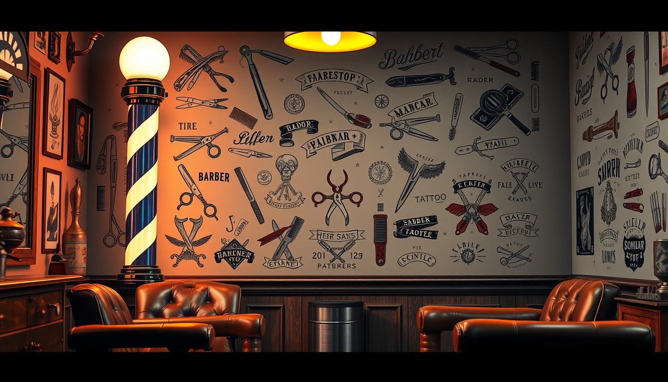 barber tattoo ideas