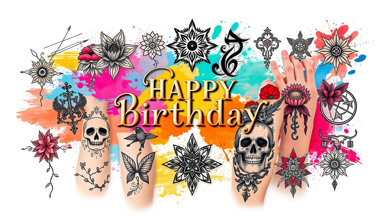 Unique Birthday Tattoo Ideas for Men and Women