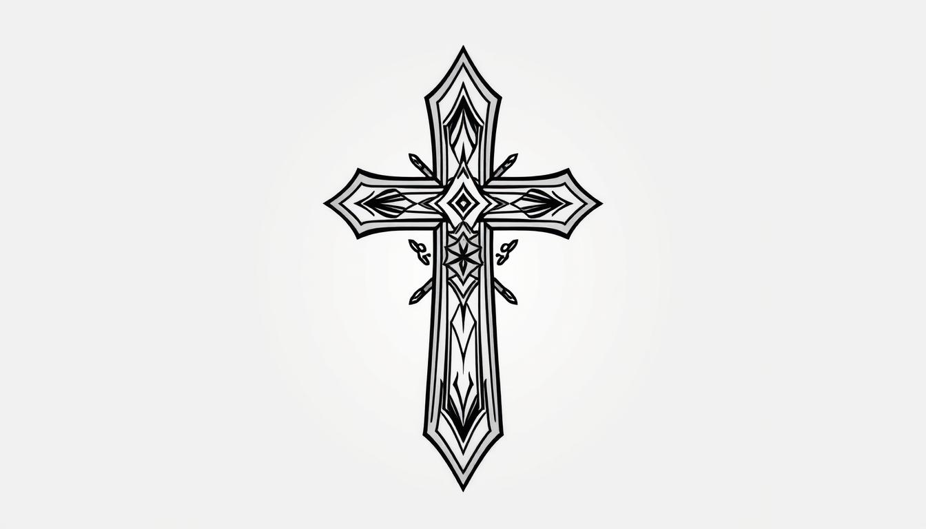 Stylish Cross Tattoos for the Modern Man
