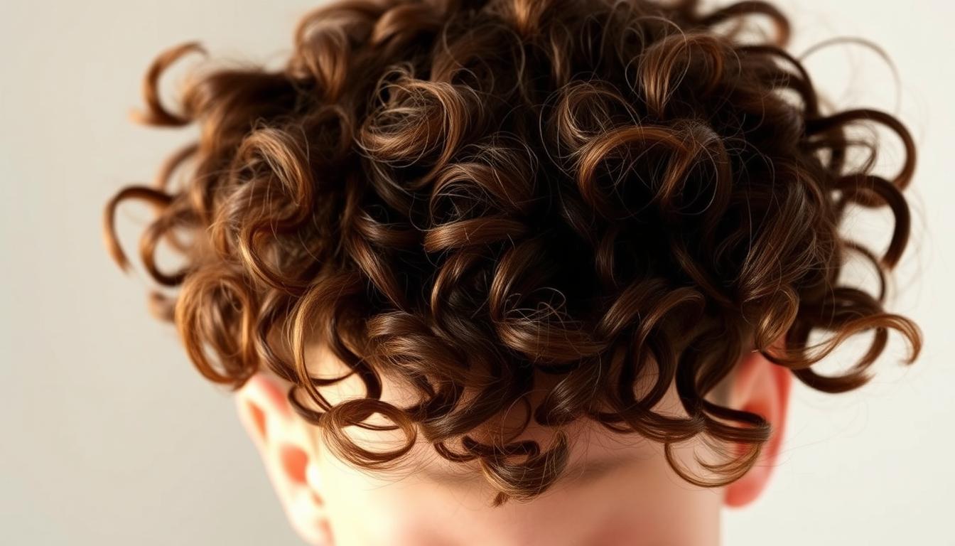 curly wolf cut