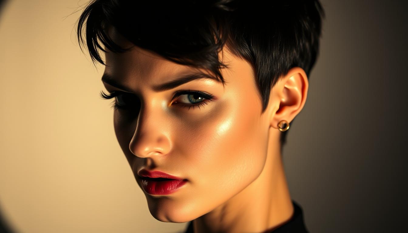 edgy short pixie cuts