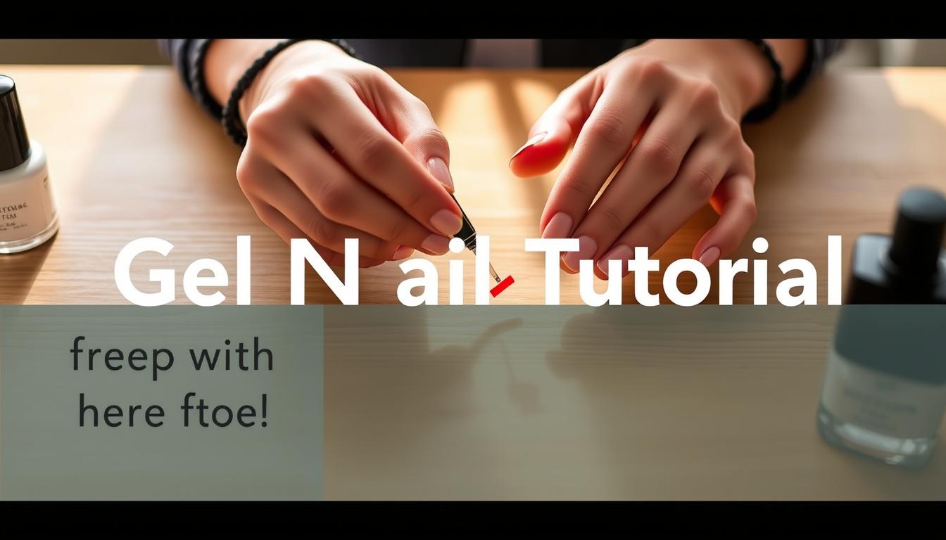 how to do gel nails at home