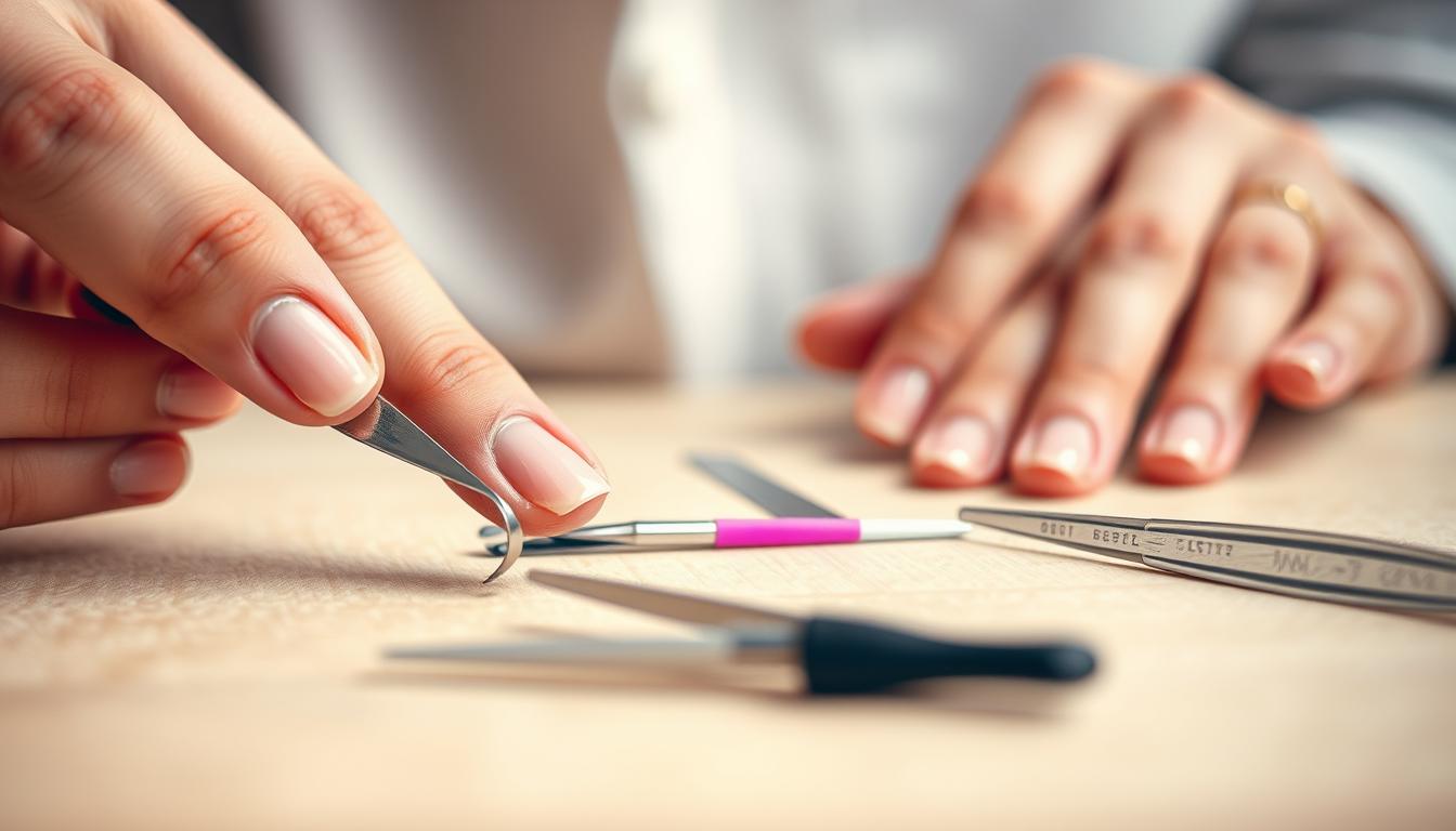how to remove fake nails