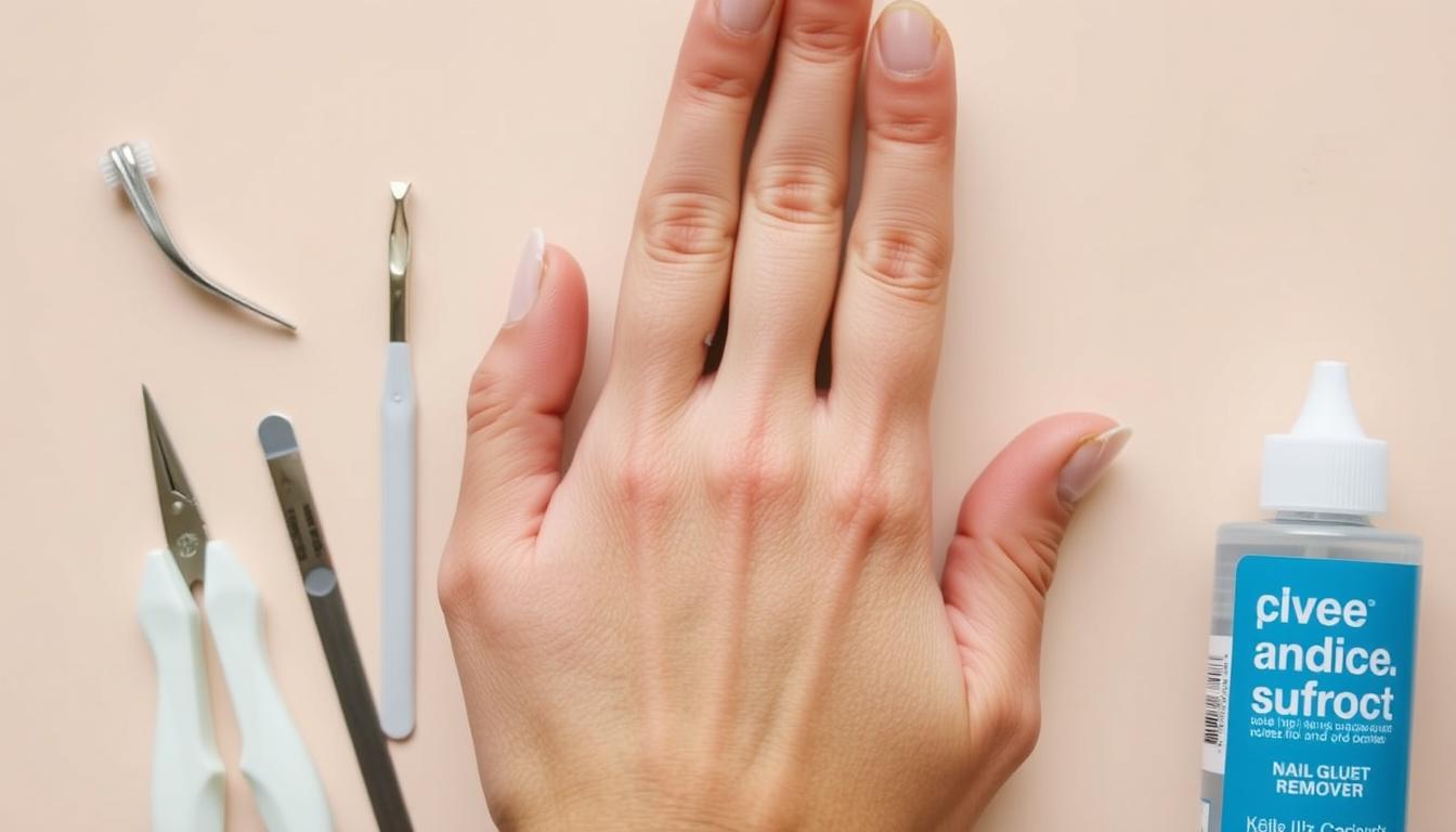 Easy Guide: How to Remove Nail Glue from Skin and Nails
