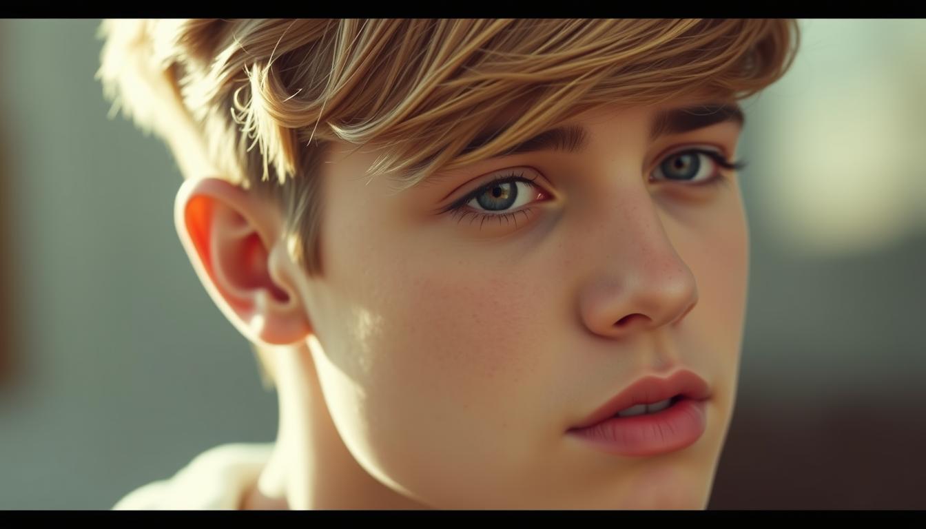 justin bieber hair cut