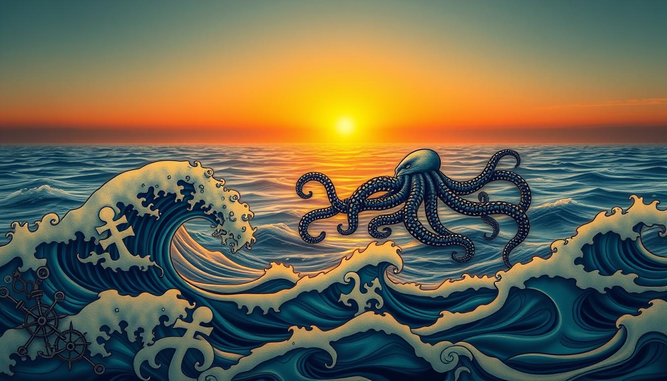 ocean tattoo
