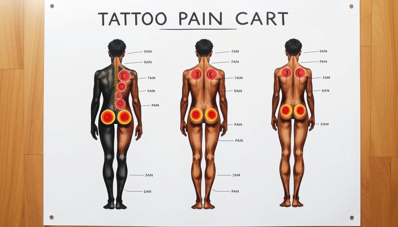tattoo pain chart