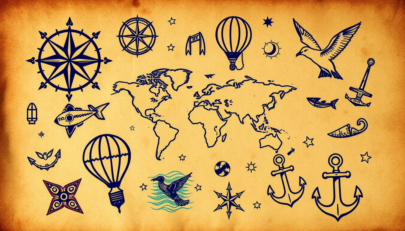 travel tattoos