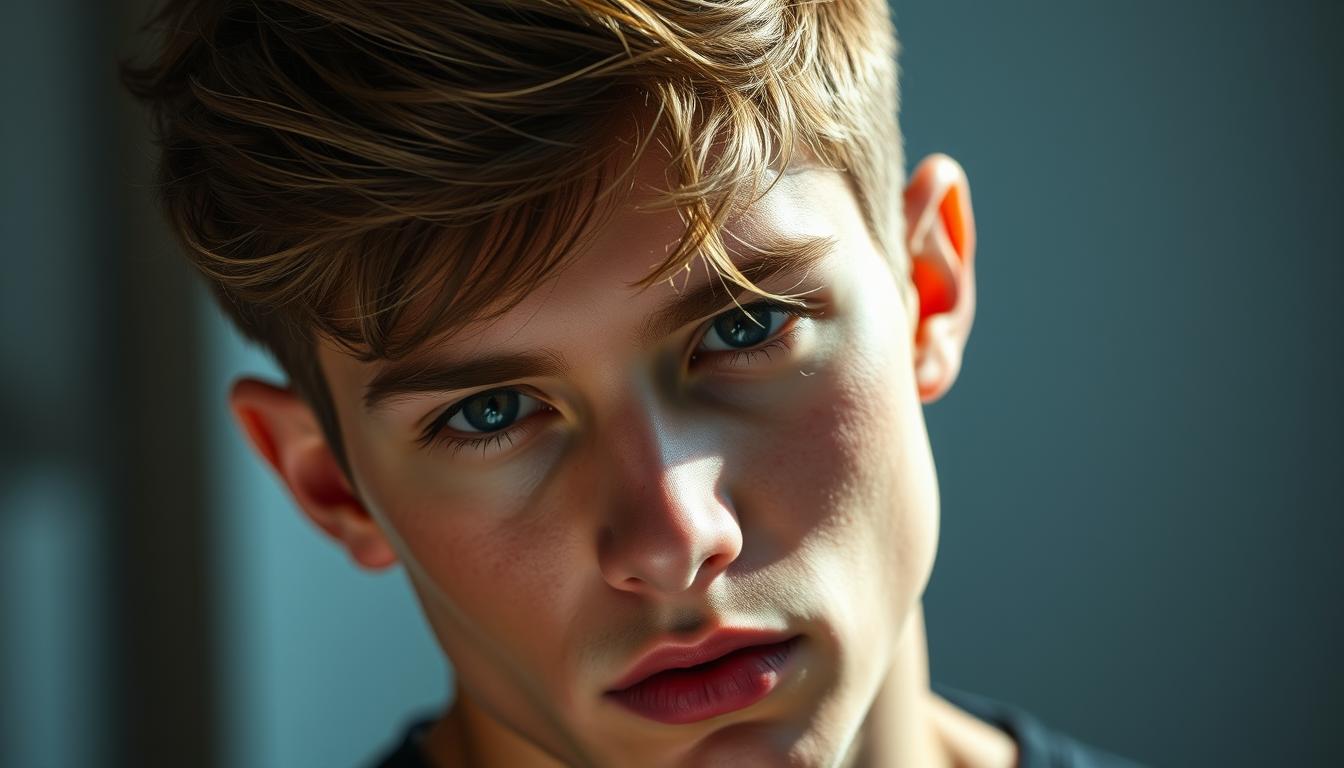wolf cut men