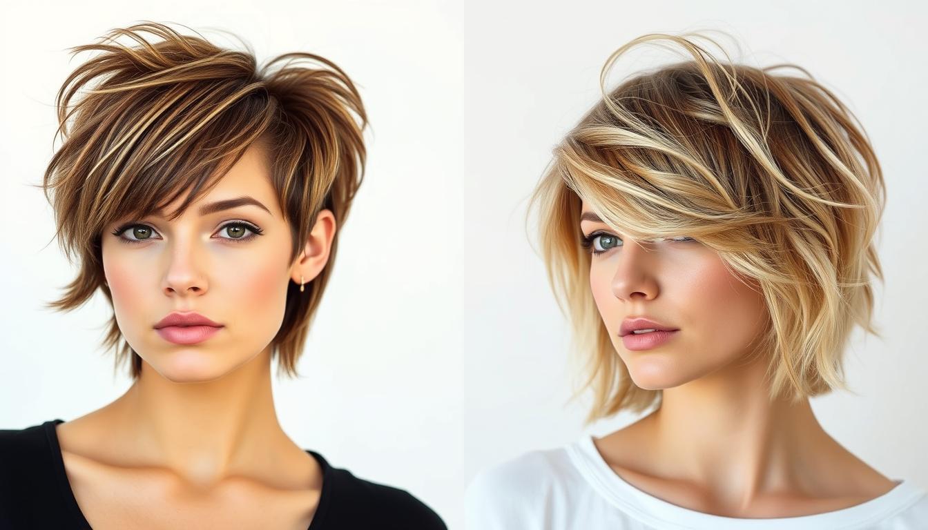 wolf cut vs butterfly cut