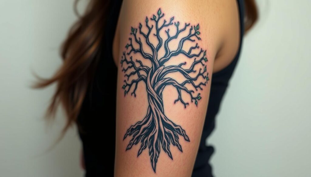 yggdrasil tattoo female