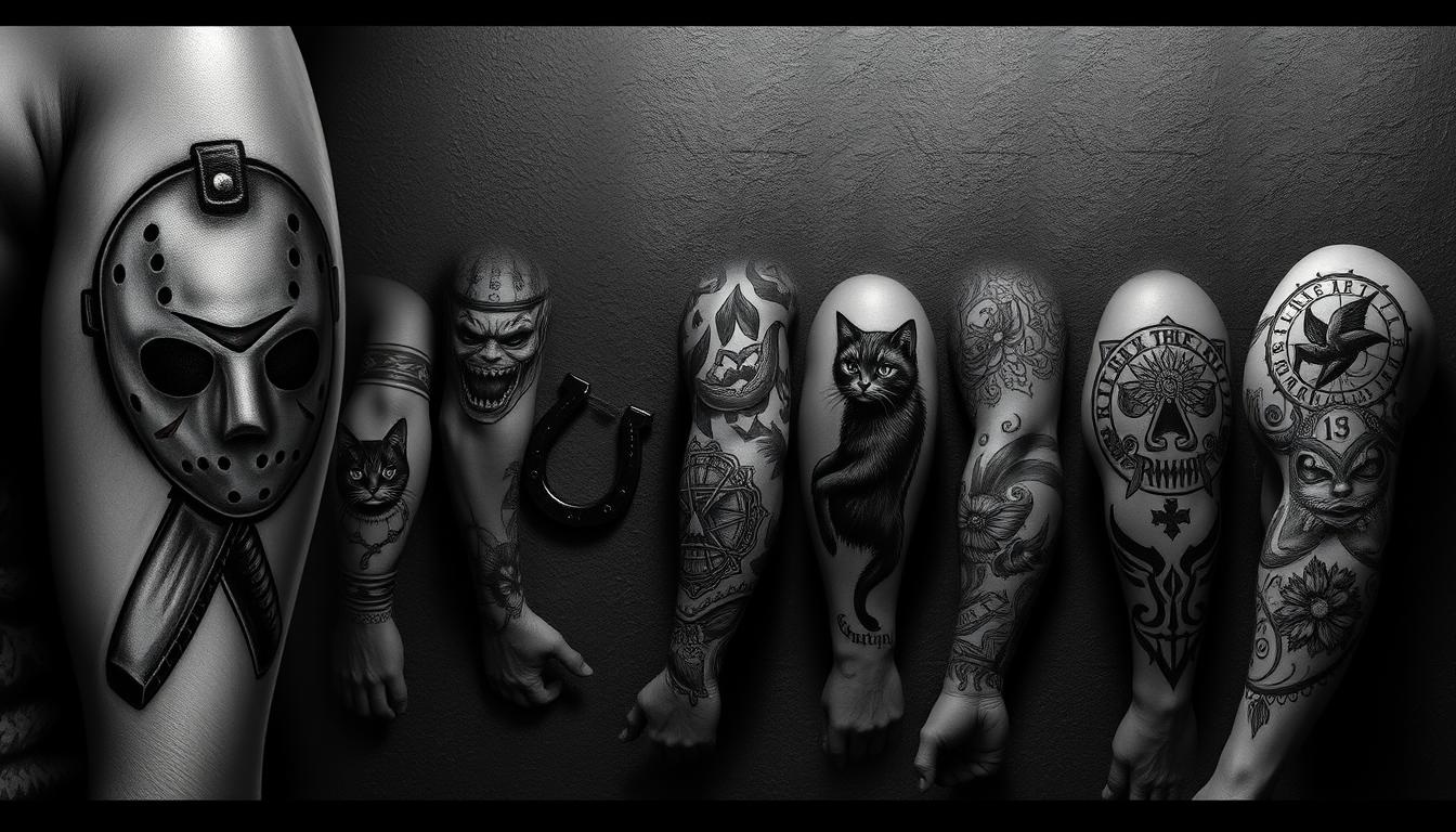 Fearless Ink: Captivating Friday the 13th Tattoo Designs