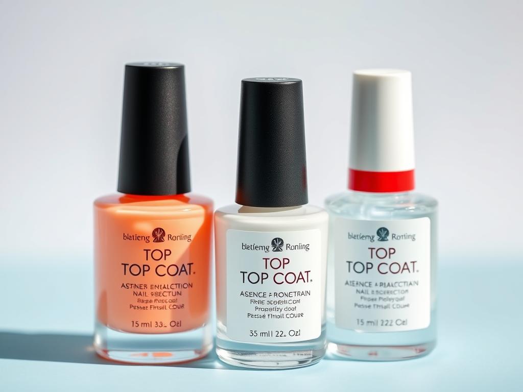 Summer-specific base and top coats for nail designs